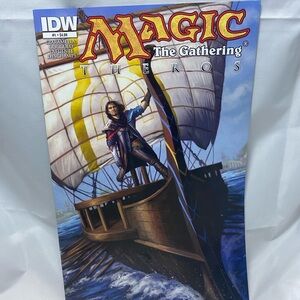 2013 Magic the Gathering THEROS # 1 IDW Comics - excellent unread - but no card